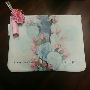 Small clutch makeup bag